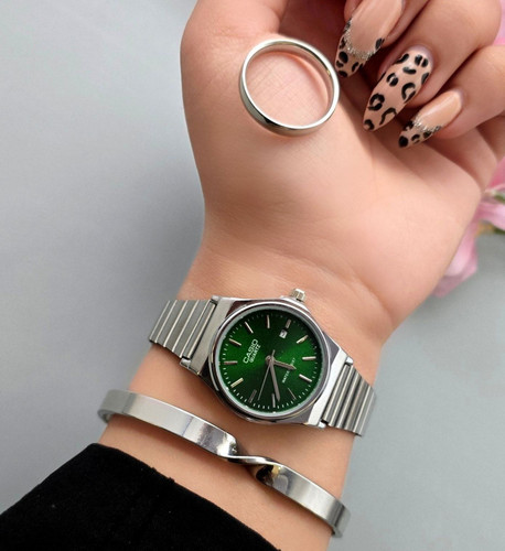 ست ساعت، دستبند و حلقه زنانه کاسیو