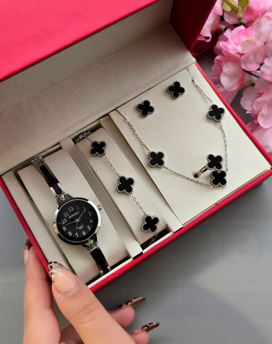 ست سرویس و ساعت زنانه برند هانگری