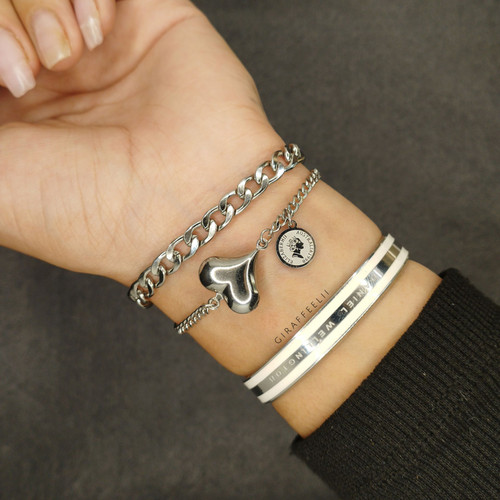 دستبند دولاین زنانه شیک مدل ملکه الیزابت