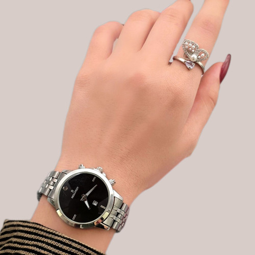 ساعت زنانه رومانسون به همراه انگشتر