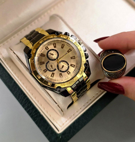 ساعت مردانه شیک والار به همراه انگشتر