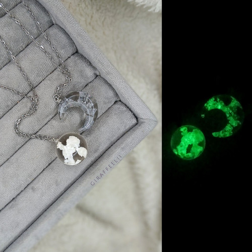 ست گردنبند ماه شبنما