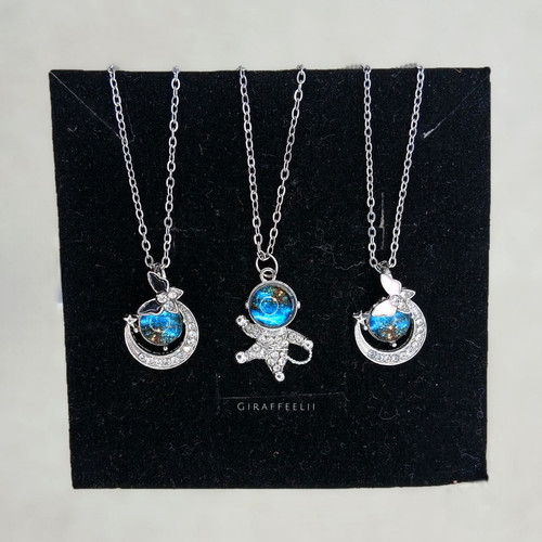 گردنبند دخترانه کهکشانی | با تنوع