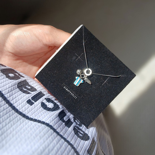 گردنبند چارم فوتبالی مسی