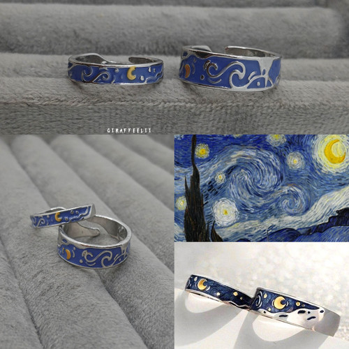 ست انگشتر شب پرستاره ونگوگ