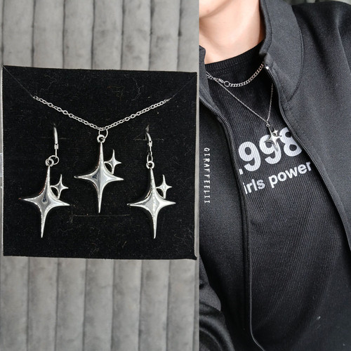 نیم ست شاین دخترانه | به همراه جاکلیدی