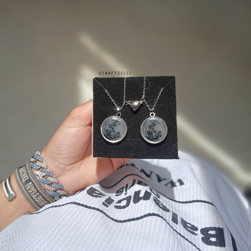 گردنبند ست شبنما کره زمین مگنتی