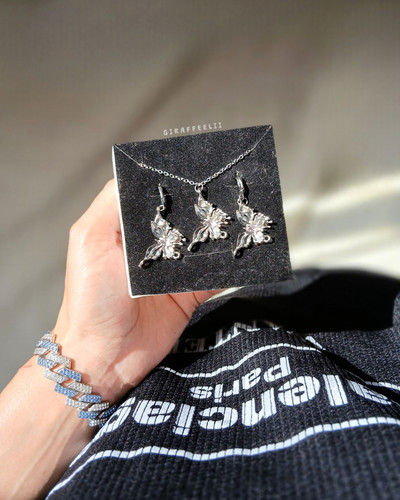 نیم ست دخترانه پروانه | مناسب هدیه