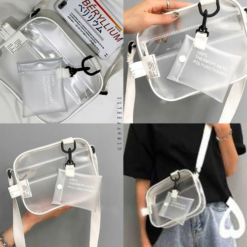 کیف شفاف فانتزی | وارداتی