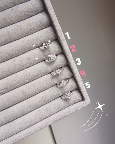 انگشتر جذاب دخترانه | با تنوع