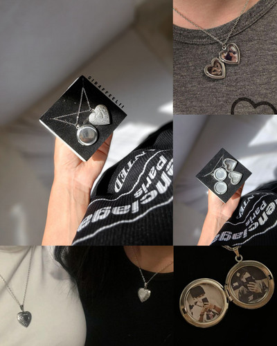 گردنبند لاکت عکس یادگاری | چاپ عکس رایگان