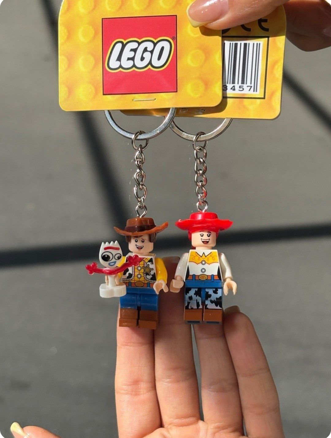جاکلیدی ست لوگو وودی و جودی ( toy story )